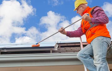 Burdiehouse soft wash roof cleaning